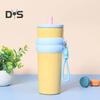 Stainless Steel Coffee Cup 710ml Double-layer Insulated Coffee Mug Tumbler Portable Travel Flask Hot Cold Water Bottle Car Vacuum Flask