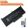 Сменный аккумулятор F3YGT для Dell Latitude 12 7480 E7280 7490 7000 7280, аккумулятор DM3WC 2X39G 60 Втч + инструменты