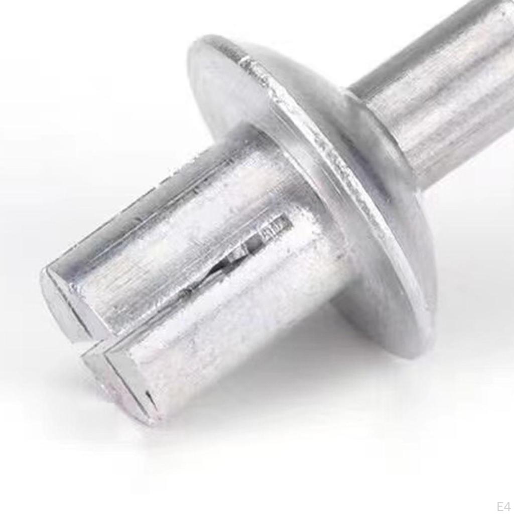 50 Pieces Expansion Nails Screws Hammer Drive Head Piercing Rivets Cabinet Fixing for