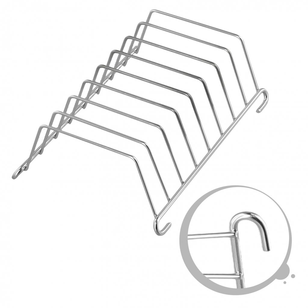 Подставка для тостов из нержавеющей стали на 8 слотов, подставка для демонстрации хлеба, инструмент для фритюрницы