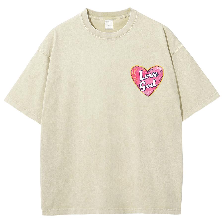 Минималистичная женская футболка оверсайз из винтажной ткани высокого качества с рукавом три четверти для повседневной носки