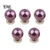 Removable Clothing Buttons 5Pcs Fake Pearl for Clothing, Decorative Brooch Pins, No Anti-exposure Women Sew Safety Pins Shirt Neckline Embellishment,