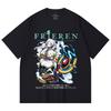 230 Gsm 100% Cotton Frieren V5 Print Unisex Heavy Cotton T Shirt