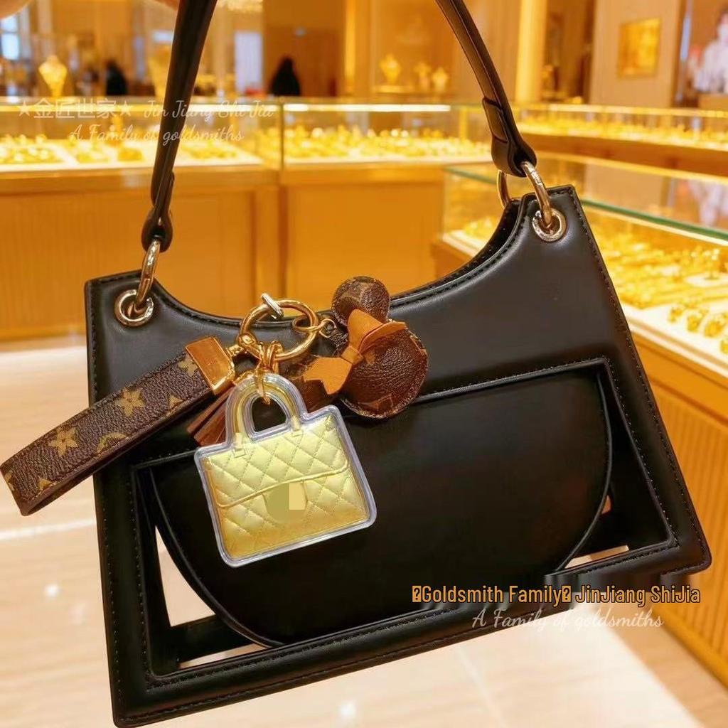 Кулон-брелок Пегас из золота 999 пробы - Подарок в стиле принцессы