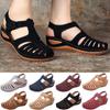 Woman Sandals Summer Vintage Wedge Sandals Casual Cutout Loophole Women Shoes Female Ladies Platform Retro Sandalias Plus Size