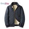 Men's Fleece Jacket Thick Sherpa Lined Jacket Warm Winter Turn-Down Collar Full Zip Jacket