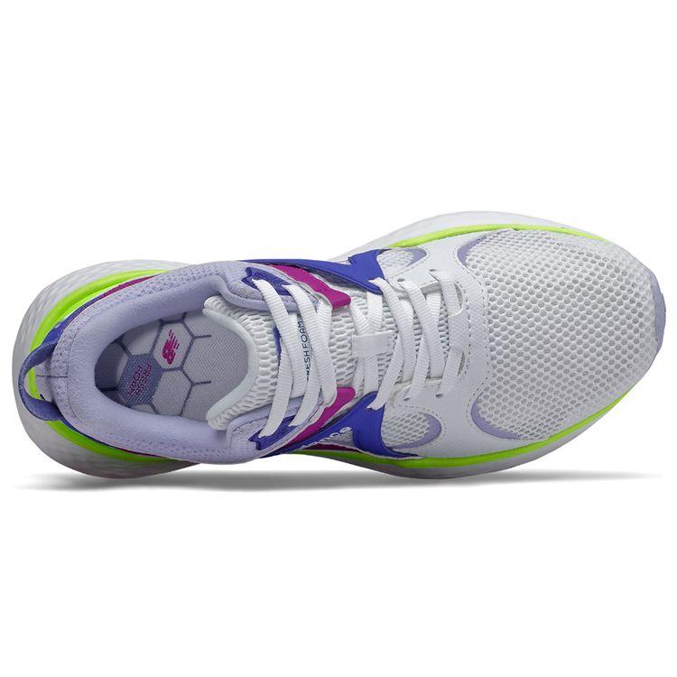 New Balance Nb Fresh Foam Yaru Повседневная сетка Амортизация Быстросохнущая Поддержка Низкий верх Кроссовки для бега Женские кроссовки Белый Фиолетовый WYARULP
