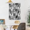 Hockey Wall Decor Tapestry Art For Pet Memorial Birthdaywedding Party Backdrop Family Gift