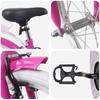 Kids  Bike 18 Inch for Ages 5 7 Dark Pink