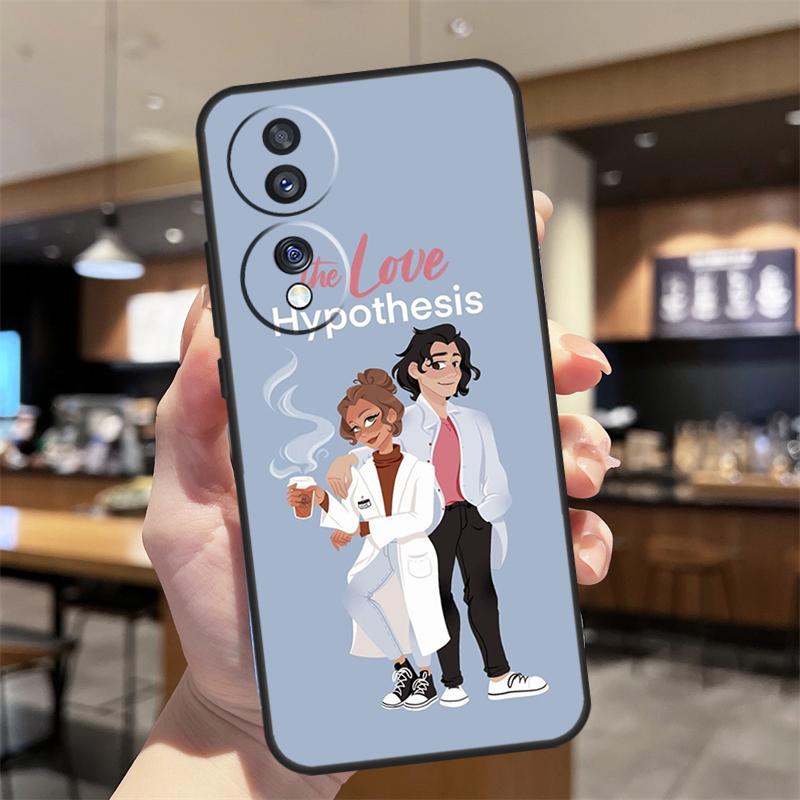 Чехол для книги "Гипотеза любви" для Honor Magic 7 5 6 8 Lite Honor 400 200 Pro 50 70 90 X8c X9a X9b X9c X9d Win RT Обложка
