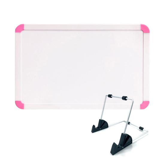 Dry Erase Magnetic White Board 8" X 12" Double-Sided Desktop Whiteboard with Stand Portable Small Whiteboard for Home Office School Drawing