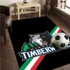 Timberwolves Logo Rug Office Carpet Non-Slip Mat, Chair Rug Floor Covering for Gaming, Bedroom, Living Room , Home Decor Christmas Gift