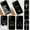 Христианский религиозный чехол для телефона с изображением Иисуса для Xiaomi Redmi Note 12 8 9 10 11 Pro 8T 9S 10S 11S 12S 10A 9C 10C 12C