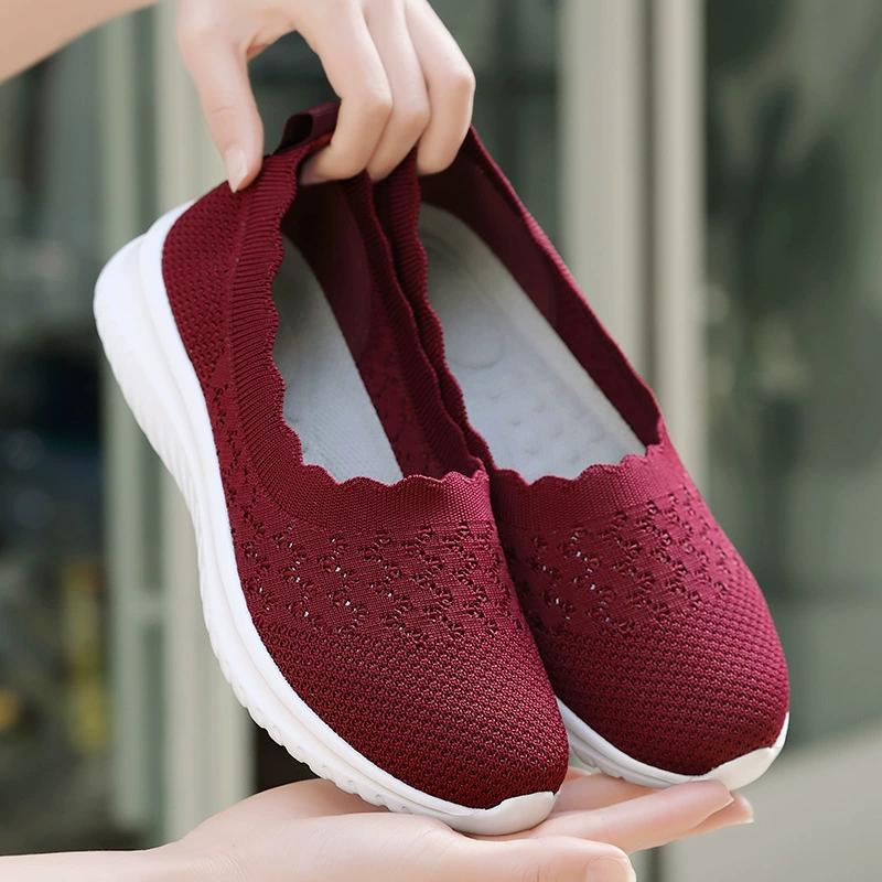 Women Sneakers Ultralight Breathable Mesh Upper Soft Sole Summer Women'S Sports Shoes Sneakers Women'S 36-43