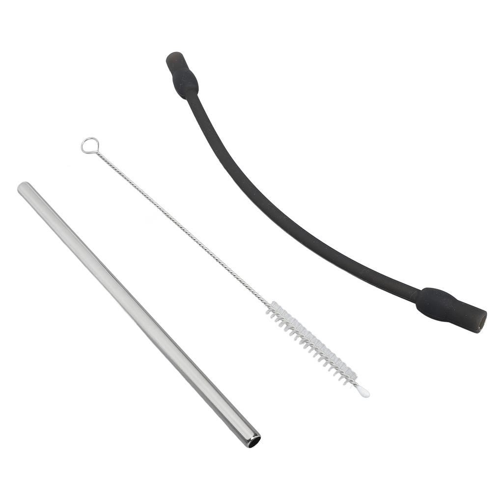 Сменная трубка для кофемашины из нержавеющей стали, силиконовый молочный шланг с чистящей щеткой для кофе