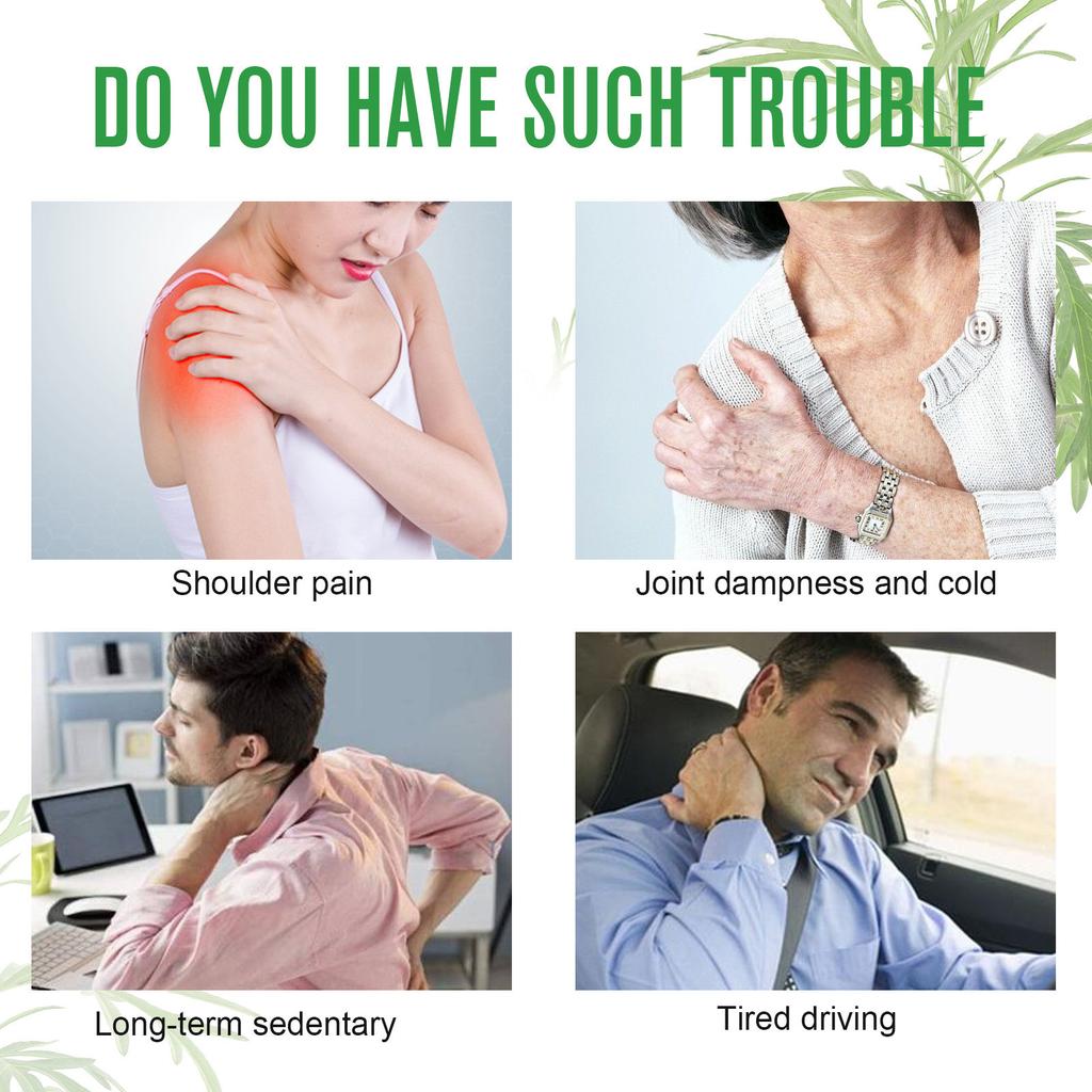 Пластырь согревающий для плеч и суставов из полыни 16 шт.