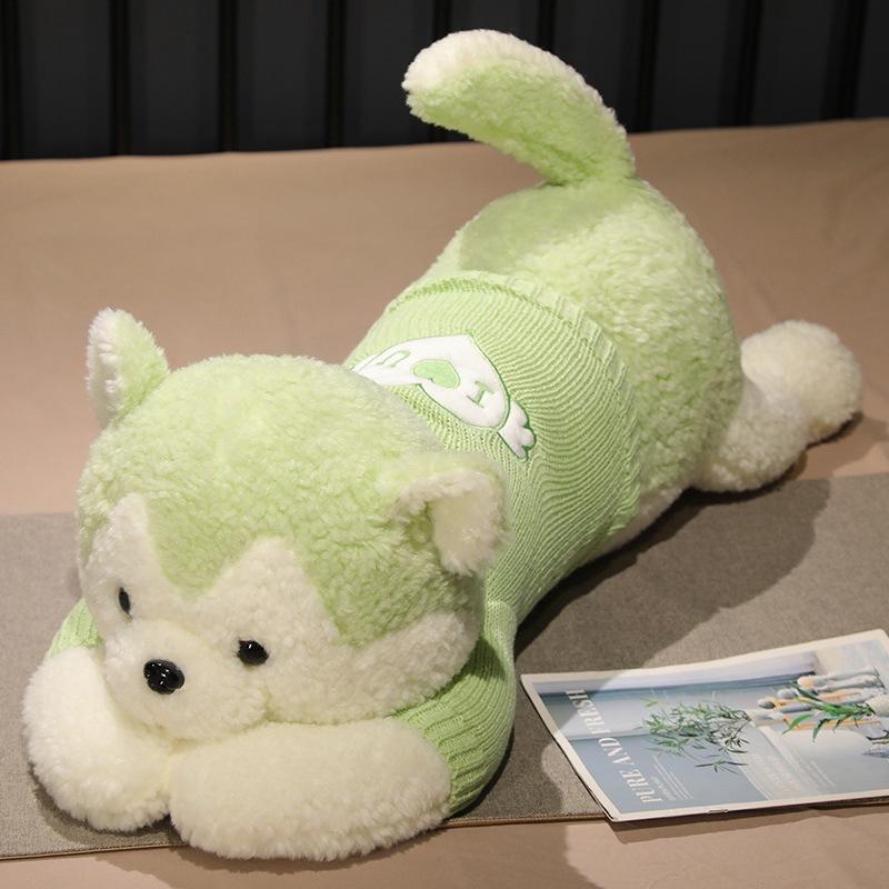 Мультяшный свитер Собака Подушка-игрушка Плюшевая игрушка Кукла Щенок Собака Кукла Детская успокаивающая тряпичная кукла