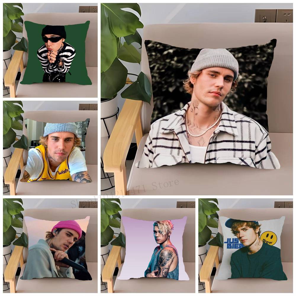 T-Top Singer J-Justin B -Bieber Наволочка Домашний Декор Плед Для Дивана Кровати Автомобиля Декор Комнаты Идея Для Подарка