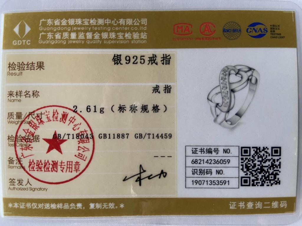 Кольцо из стерлингового серебра 925 пробы с бантом в форме сердца, подарок на вечеринку, романтические украшения