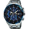 Мужские кварцевые часы Casio EDIFICE EFR-539D-1A2V Черный/Синий [Параллельный импорт]