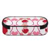 Pen Case High Capacity Easy Open Zipper Strong Polyester Fabric with Main Compartment Mesh Pocket and Pen Slots for Everyday Study