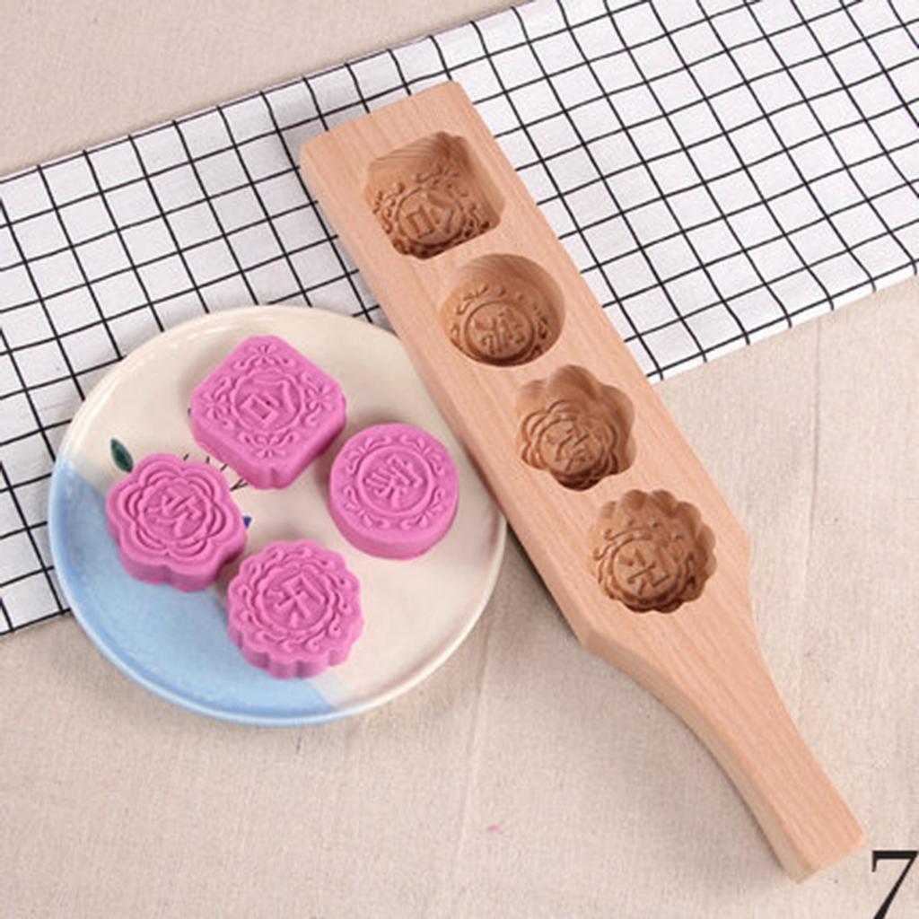 Oriental Baking Kitchen Pastry Moon Cake Mould Ma'amoul Form Mooncake Mold Cookie Stamp