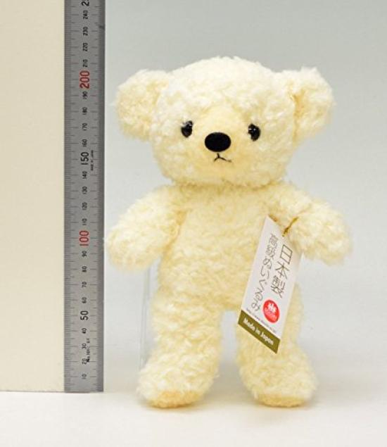 Doshin Оригинальный Сделано в Японии Пушистый Плюшевый Медведь 21см Кремовый Игрушка, Высокий,