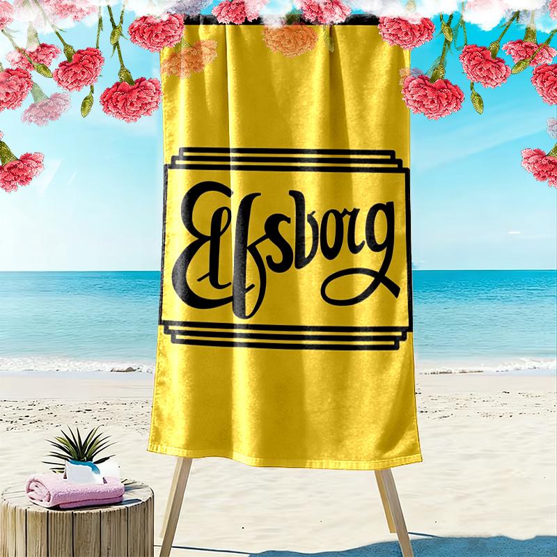 If Elfsborg Print Beach Towel Large Soft Quick Dry Towel For Beach Camping Swimming