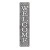 Retro WELCOME HOME Aluminum Sign Address Sign Funny Vintage Metal Sign For Garage Workshop Man Cave Club Bar Outdoor Wall  Decor