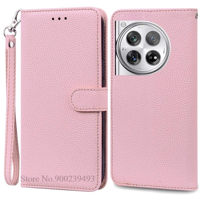For Oneplus 12 Case Leather Wallet Flip Cover Phone Case For Oneplus 12 Coque Fundas For One Plus 12 Oneplus12 Phone Case Fundas