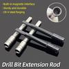 Drill Bit Extension Rod Magnetic Screwdriver Bit Holder 1/4 Hex Driver Socket Adapter Power Tools For Leatherman Surge Wave Plus