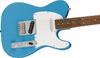 Squier by Fender Squier Electric Guitar Squier Laurel White California Blue with Soft Case Sonic™ Telecaster®, Fingerboard, Pickguard,