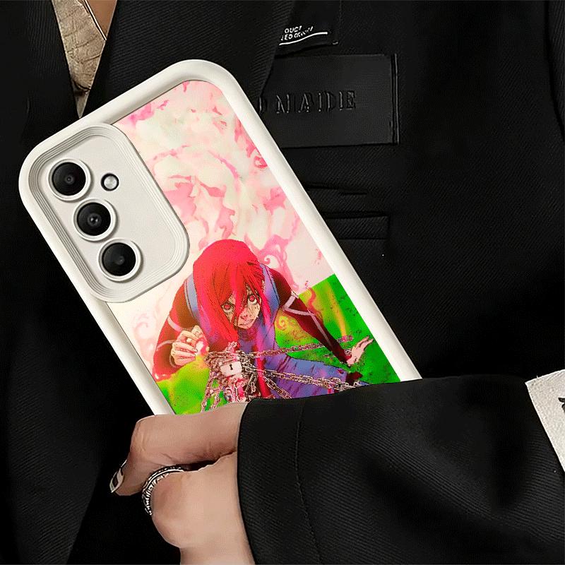 Phone Case for Samsung Galaxy S26 S25 Ultra S24 FE Blue L-Lock Chigiri Hyoma Shell S23 Plus S22 + S21 S20 5G Soft Silicone Funda