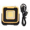 COB Work Light 3000mAh Rechargeable Magnetic Work Light for Car Repair Camping Hiking Emergency Job Site Lighting Yellow
