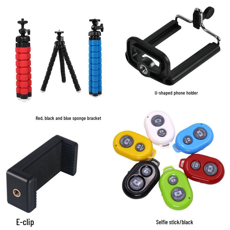 Double-Headed Magic Arm Bracket with Flash Clamp