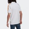 Adidas Polo Shirts Men's White Polo Collar Moderate Straight Fit GR4242