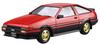 Aoshima Bunka Kyozai Scale The Model Car Series 86 Toyota AE86 Sprinter Trueno 1984 Plastic Model 1/24 No. GT-APEX