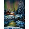 DIY Зимний Снег Живописный 5D Алмазная Картина Полный Круглый Дрель Алмазная Вышивка Крестом Мозаика Наборы Стены Искусства Домашний Декор