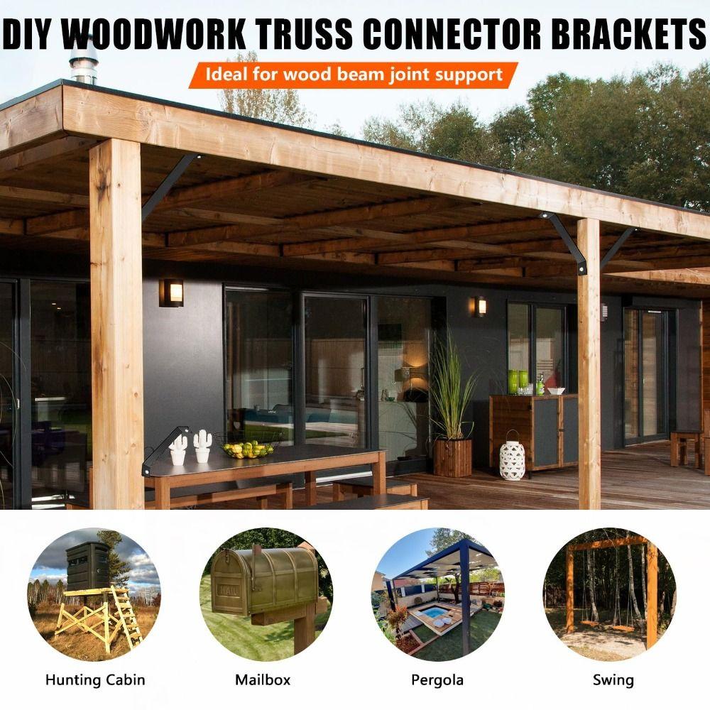 Thickened Reinforcing Rod 45° Angle Bracket Strut Gazebo Reinforcement Gazebo Frame