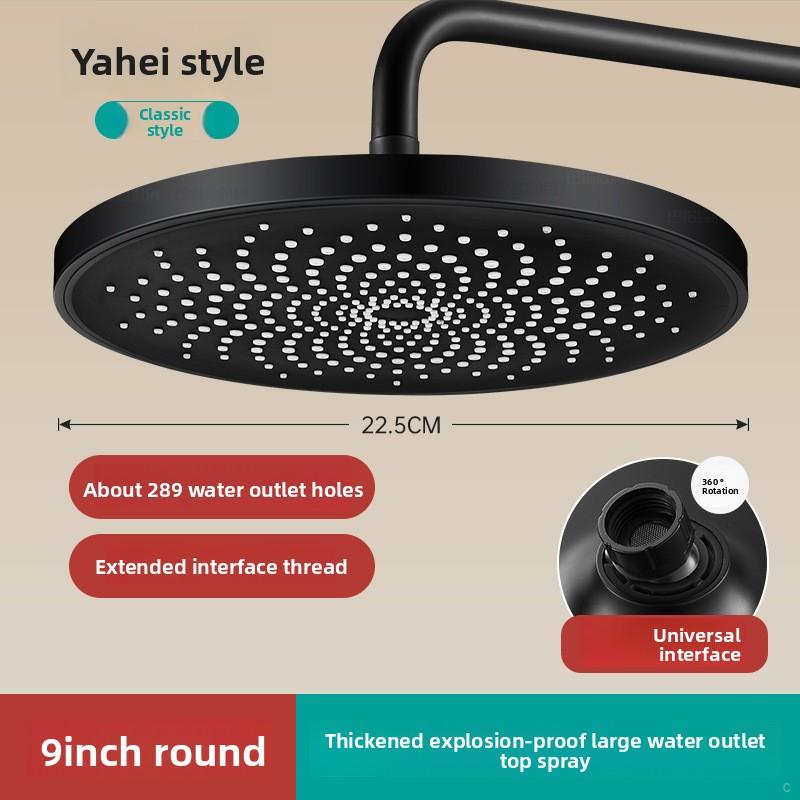 13 Inch Large Water Output Top Spray Flower Shower ,Shower Flower Drying Showerhead Hotel
