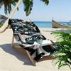 PHI Eagles Players Print Beach Towel, Large Soft Quick Dry Towel for Beach Camping Swimming