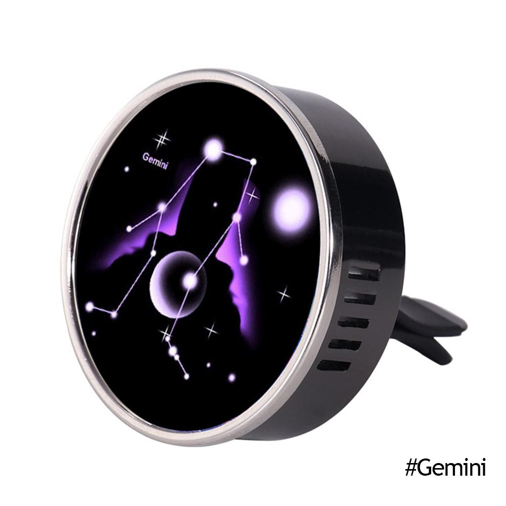 Автомобильный освежитель воздуха на выходе, 12 созвездий, тема, диффузор для духов, ароматерапевтический декор, зажимы, освежитель воздуха, подарок