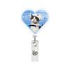 1Pc Funny Cat Meme Acrylic Badge Holder Retractable Easy Pull Badge Reel Lanyard for ID Card Holder Name Tag Key Nurse Accessory
