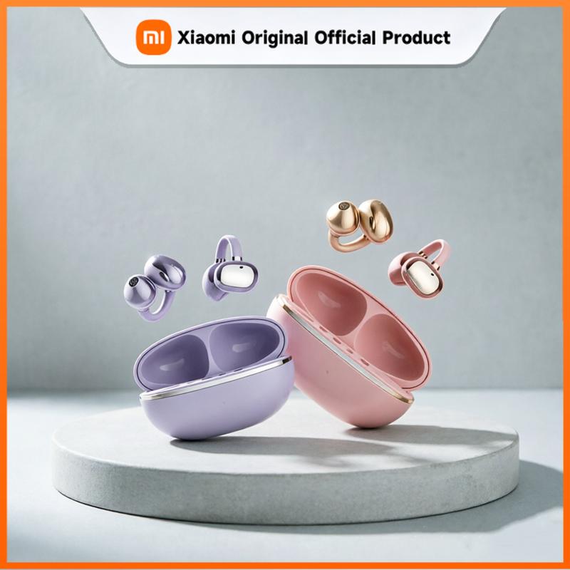 Xiaomi Bluetooth Headset 5.3 Wireless Air Conduction Headphones Clip Ear Music Noise Canceling HD Call Sports Gaming Earphone