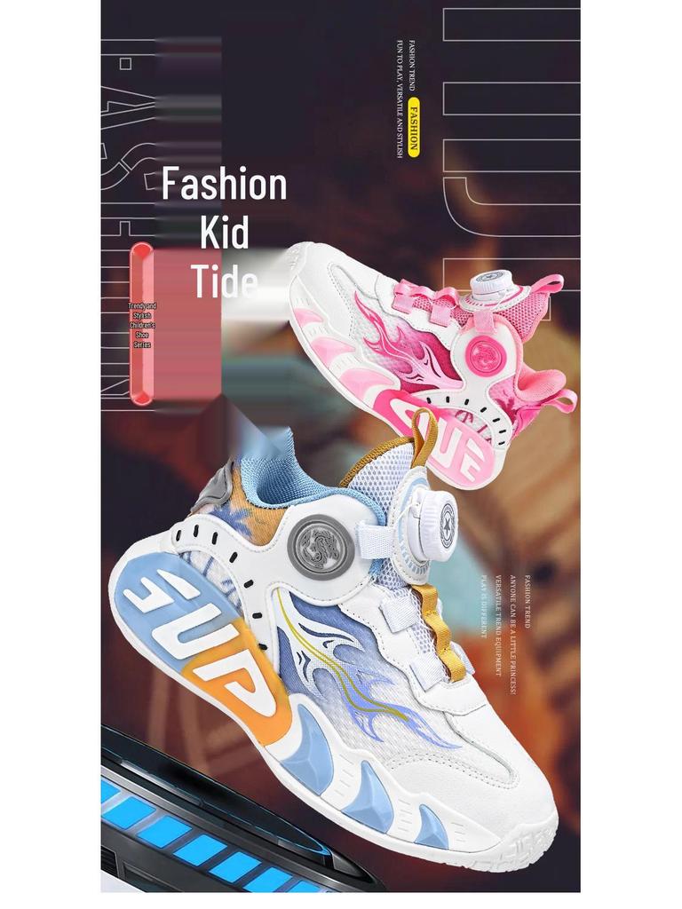 Новые дышащие сетчатые кроссовки для девочек на осень – Идеально подходят для бега, спорта и нескользящие, износостойкие для баскетбола.