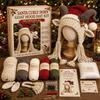 Cattle DIY Crochet Hat Kit Sheep Christmas Hat Kit Headdress Making Kit  for Adults Teens Seniors