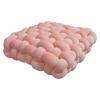 Скандинавская плетеная декоративная подушка - Плюшевая квадратная подушка для спинки дивана для домашнего декора