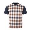 Aquascutum Mens Macro Club Checked Active T-Shirt