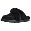 UGG Повседневные модные шлепанцы из ЭВА, противоизносные, с открытым носком, женские тапочки, черные 1174571-BLK