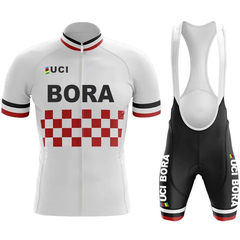 Cycling suit BORA cross-border 2023 Tour de France road bike short-sleeved suit perspiration and moisture absorption event breathable and quick drying
